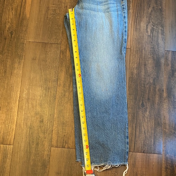 Lucky Brand Light Blue Frayed Hem Jeans - Picture 7 of 9